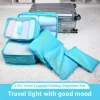 Waterproof Portable Large Capacity Travel Luggage Bags Set 6 Pcs Organizer Case Travel Pouch