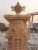 Import White Marble Stone Luxury Ornamental Decorative Outdoor Pillar Lights Gate Design from China