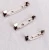 Import White Safety Pin Bar w/ Adhesive ID Badge Crafts from China