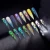 Import Wholesale 16pcs/set Nail Supplies Sticker Holographic Flame Nail Sticker Decal from China