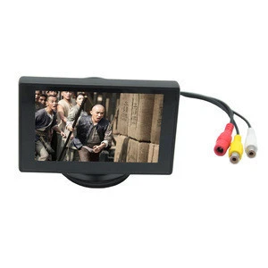 wholesale 4.3&#39;&#39; rear view electronic monitor mini tv for car with HD screen