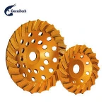 Wholesale Abrasive Tools Turbo Cup Professional Abrasive Grinding Wheel For Polishing Stone