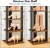 Import Wholesale best-selling living room furniture stable and powerful 8-story vertical shoe rack hooks in rustic brown from China