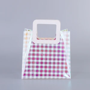 Wholesale Candy Color Clear Fashion Ladies Transparent Bags Women Handbags Pvc