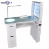 Wholesale Cheap Modern Beauty Salon Furniture Spa White Nail Station Manicure Table with Fan
