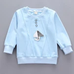 wholesale children's clothing sets with long sleevecotton  shirt and pants