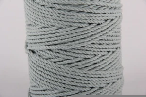 WHOLESALE  colored recycle cotton rope  Colored Macrame Rope cotton for 4mm