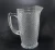 Import wholesale custom 1500ml clear premium glass water juice pitcher from China