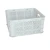 Import Wholesale Custom Design crates plastic Mesh Storage vegetable folding plastic basket from China