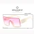 Import Wholesale Eyewear Square Sun Glass 2021 Trendy Women Shades Sunglasses from China