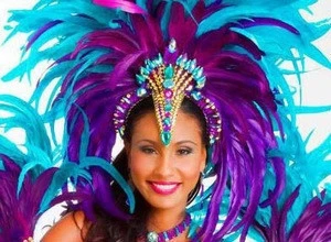 wholesale handmade brazil carnival costume female dancing performance head wear piece& dance costume headwear