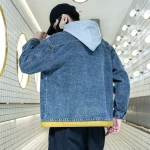 Wholesale High Quality Motorcycle Cotton Denim jacket men