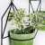 Import Wholesale indoor ceramic metal wire adjustable wall artificial plant flower pot holder hanger garden hanging baskets from China