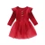 Import Wholesale Infant Boutique Clothing Newborn Baby Dresses Girls Baby Ribbed Ruffled Dresses Baby Ribbed Romper Dress from China