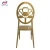 Import Wholesale Iron Flower Circle Back Gold Chiavari Chair from China