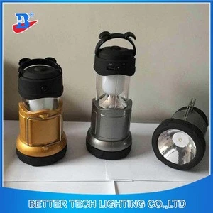 Wholesale LED Stretch flashlight light rechargeable camping lantern light emergency lamp