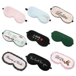 wholesale luxury  weighted blindfold custom eye patch