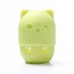 Wholesale Makeup Sponge Holder Make up Silicone Cosmetic Sponge Case