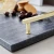 Import Wholesale Marble Serving Tray Black Color Perfect Decorations Marble Trays with Gold Handles from China