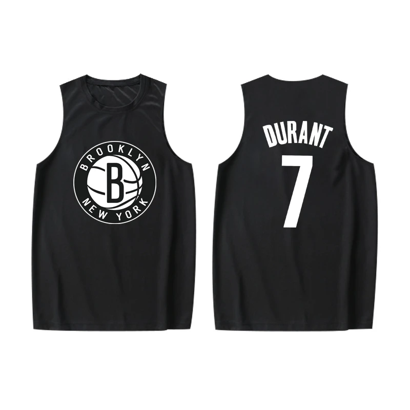 Wholesale Nets logo Irving Harden training vest Summer Durant sports breathable and quick-drying waistcoat sleeveless jersey
