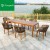 Import Wholesale New Design Outdoor Garden Patio Teak Furniture Table and Chair for Dining Room from China