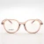 Import Wholesale new style eyeglasses round acetate optical frame transparate eyeglasses frame acetate from China