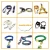 Wholesale Quick Side Release Buckle Pet Collar Belt Buckle Clip Metal Swivel Dog Collar Hook Set