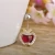 Import Wholesale Red Crystal Navel Belly Button Rings Kawaii Rhinestone Apple Bar Piercing Sexy Body Jewelry from China