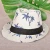Import Wholesale Summer Panama Jazz Fedora Hat Men Coconut Trees Pattern Paper Straw Sun Hats With Black Ribbon Beach Sunhat from China