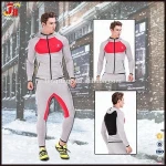 Wholesale Winter Training Wear Men Running Fitness Sports Hoodie Tracksuit