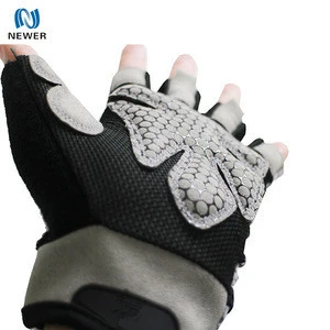 Wholesale winter windproof custom leather racing riding motorcycle motorbike gloves