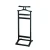 Import Wholesale Wooden Clothes Hanging Rack Standing Cloth Hanger Stand For Hotel Room from China