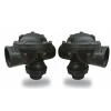 Widely used in irrigation two-position three-way mechanical plastic flush valve