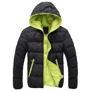 Winter Jacket Men Clothes 2019 Solid Colors Parka Mens Jackets And Coats Stand Collar Bubble Coat Puffer Jackets