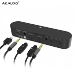 Wireless Bluetooth 5.0 Audio Transmitter Receiver with aptX Low Latency for TV/ Home Stereo System