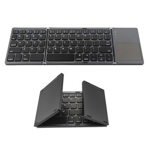 Wireless Foldable Bluetooth Keyboard with Touchpad