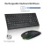 Import Wireless Keyboard and Mouse 2.4G USB Receive Mute Silent Office Home Ultra-slim Lightweight Style Keyboards and Mouse from China