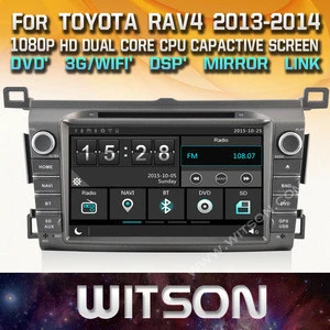 WITSON WINDOWS TOUCH SCREEN CAR DVD FOR TOYOTA RAV4 2013 2014
