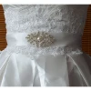 Woman garment accessories Stunning Bridal  Sash Beaded Bridal belt