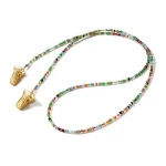 Women Summer Glasses Chain Colored Beaded Eyeglass Lanyard Anti Slip Sunglasses Strap Spectacles Cord Eyewear Accessories