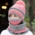 Import Womens 3Pieces Knit Winter Beanie Hat Neck Gaiter Face Mask Crochet Cable Knitted Chunky Thermal Skiing Hat from China
