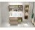 Import wood wall mount bathroom cabinet from China