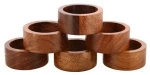 Wooden napkin ring