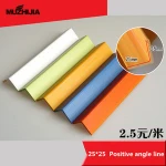 WPC wood plastic composite PVC wall corner connector guard