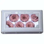 Wreath Supplies Infinity Rose 5-6cm Head Wholesale Craft House Decoration Eternal Flowers for Wedding  Preserved Rose