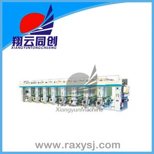 Xiangyun Brand High-speed Computer Rotogravure Printing Machine Price