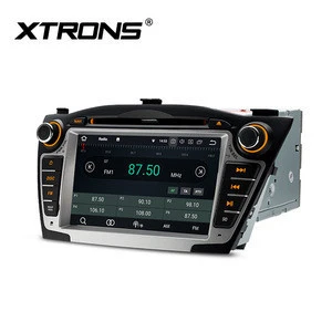 XTRONS 1024X600 Android 8.1 car gps navigation for hyundai tucson/IX35, portable dvd tv vcd mp3 cd player