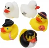 YL 18 Pieces Halloween Fancy Novelty Assorted Rubber Ducks Variety for Fun Bath Squirt Squeaker Duckies , Toy, School Classro