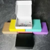 YR-17 Factory Wholesale paper sunglasses shipping box black corrugated cardboard box for shipping packaging box for clothes