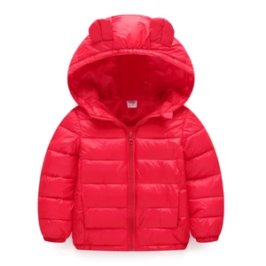 YY10122B Custom outdoor colorful packable foldable kids boys and girls winter ultra light puffer children down jacket